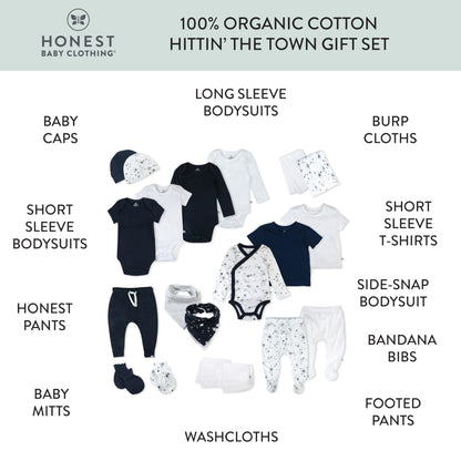 HonestBaby Organic Cotton Gift Set for Infants