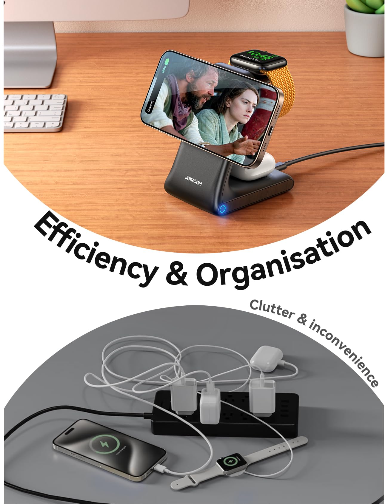 3-in-1 Wireless Charging Station by JOYROOM