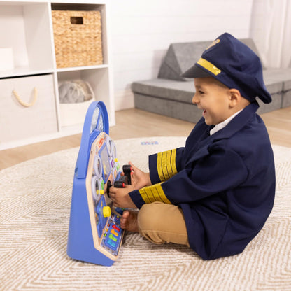 Melissa & Doug Interactive Jet Pilot Dashboard Toy