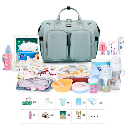 Diaper Bag Backpack with Changing Pad & Straps