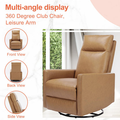 Recliner Chair 360 Swivel Rocker for Adults