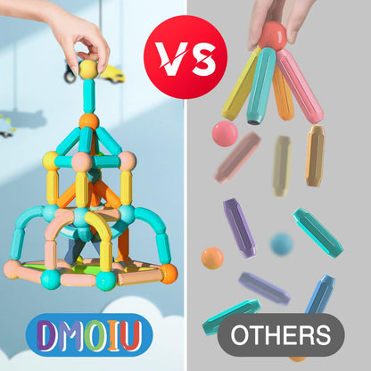 Magnetic Building Blocks STEM Toy for Kids