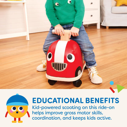 Battat Wooden Racer Push Car for Toddlers