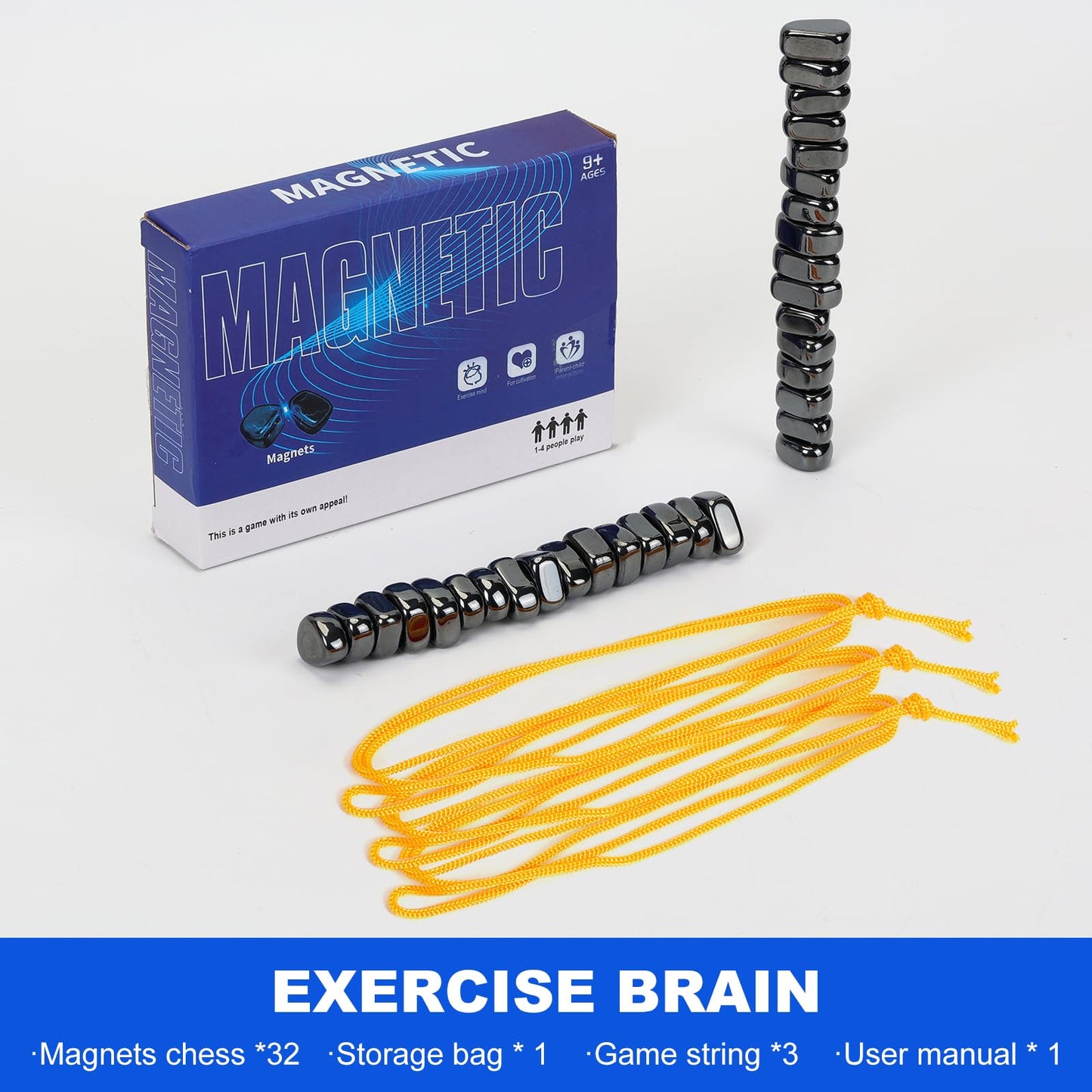 Magnetic Chess Game Set with 32 Stones