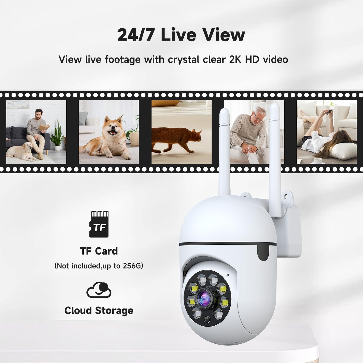 1080P JAIOTlink Outdoor Security Camera with Audio