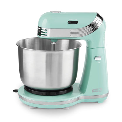 6-Speed DASH Stand Mixer with 3 Quart Bowl