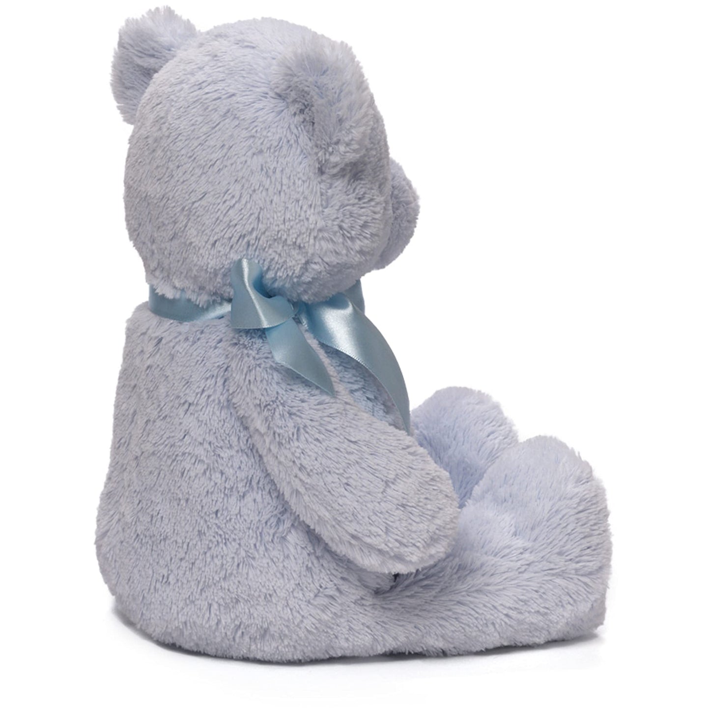 Baby GUND, My First GUND Teddy Bear, Ultra Soft Animal Plush Toy for Babies and Newborns, Blue, 15”