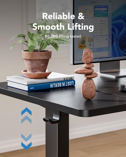 48" Adjustable Electric Standing Desk by HUANUO