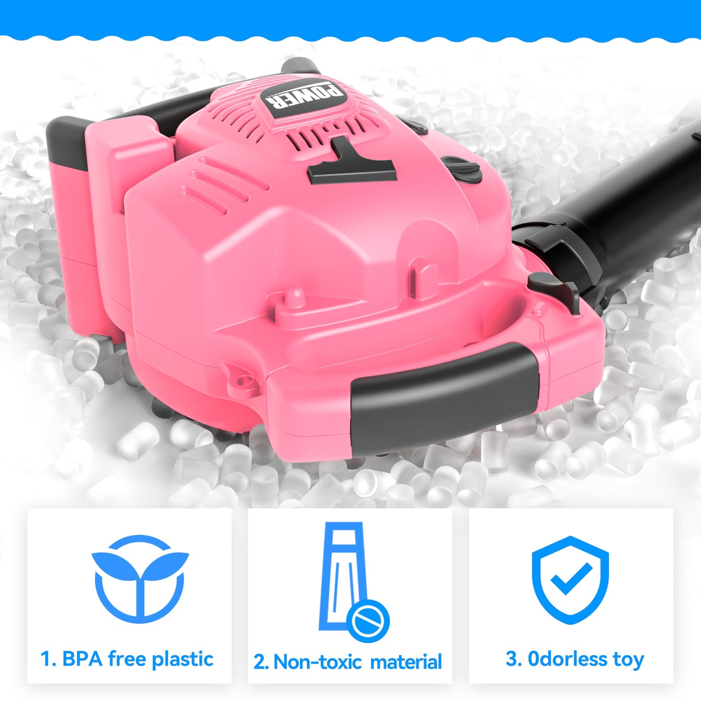 Kids Leaf Blower Toy Tool Set for Gardening