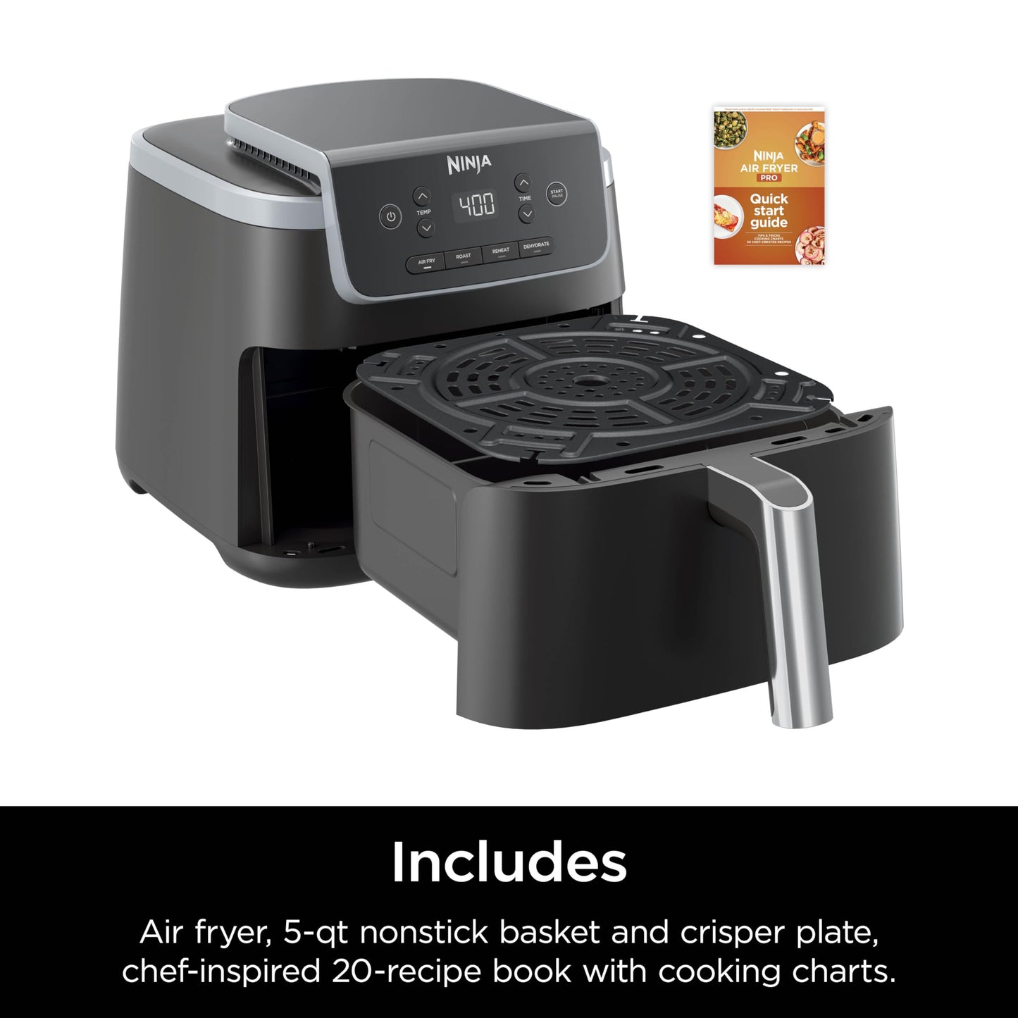 Ninja 4-in-1 Air Fryer with 5 QT Capacity