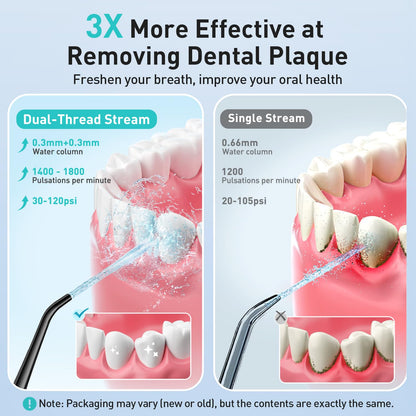 COSLUS Portable Cordless Water Dental Flosser