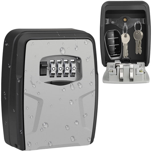 Large Key Lock Box with 4-Digit Code