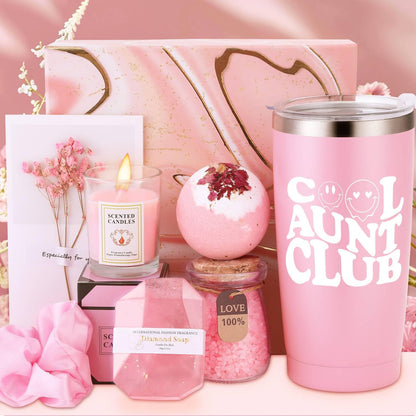 Spa Gift Basket for Favorite Auntie Birthday