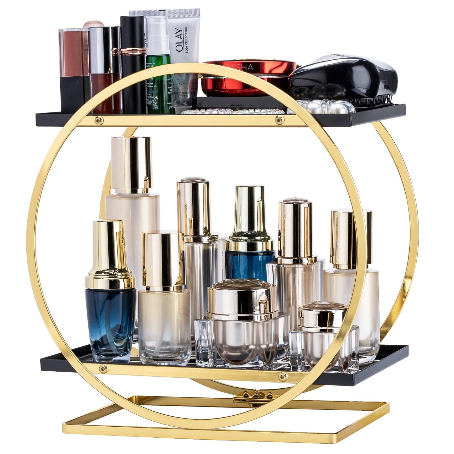 2-Tier Makeup Organizer for Vanity Storage