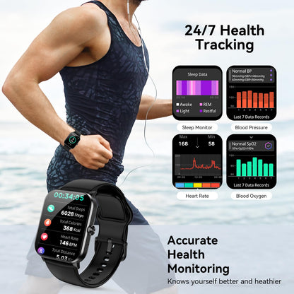 Smart Watch IP68 Fitness Tracker for Android iOS