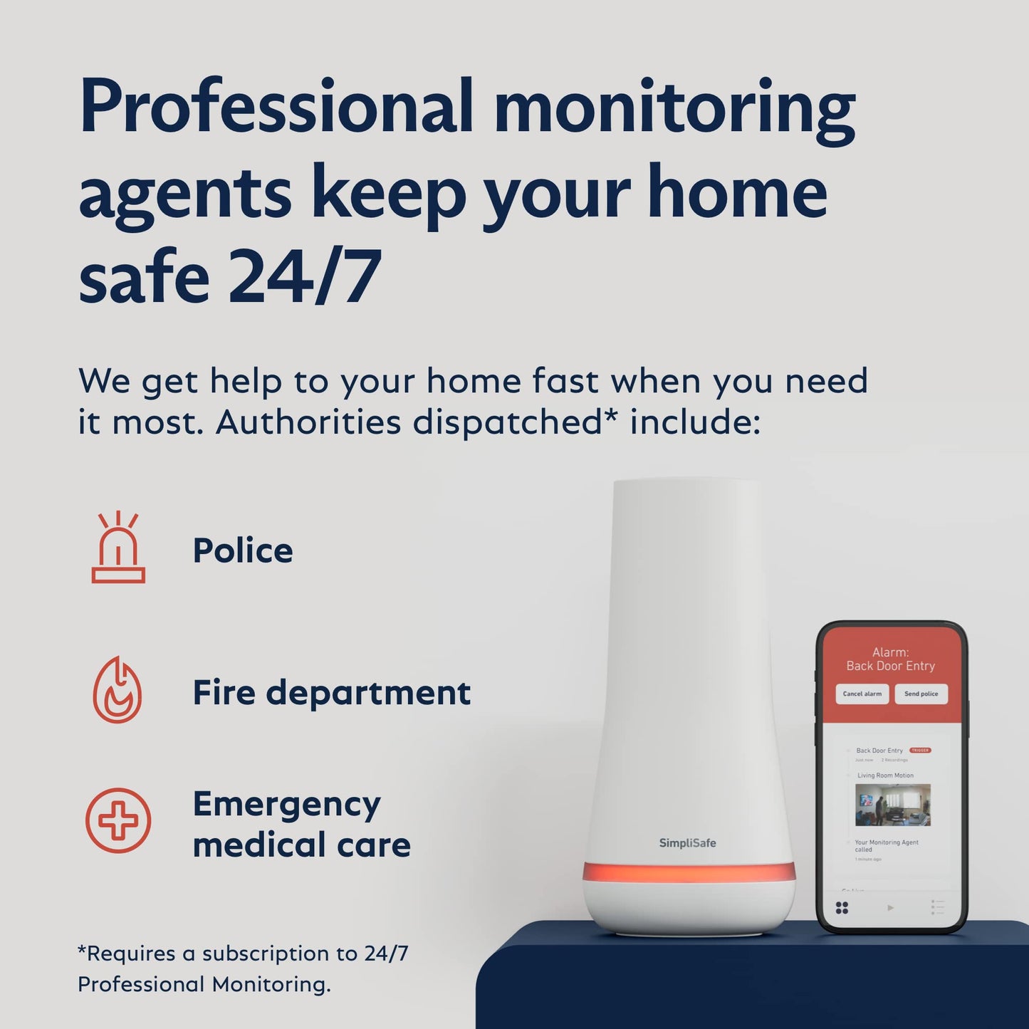 SimpliSafe 8 Piece Wireless Security System
