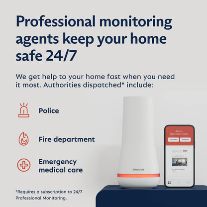 SimpliSafe 8 Piece Wireless Security System