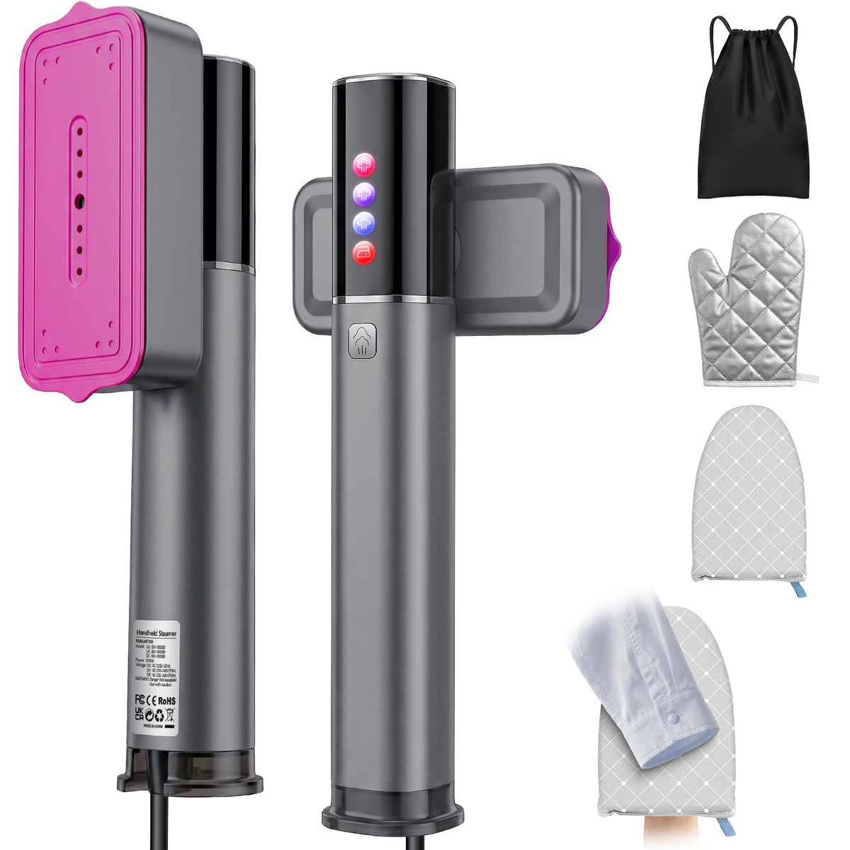 1200W Portable Handheld Clothes Steamer