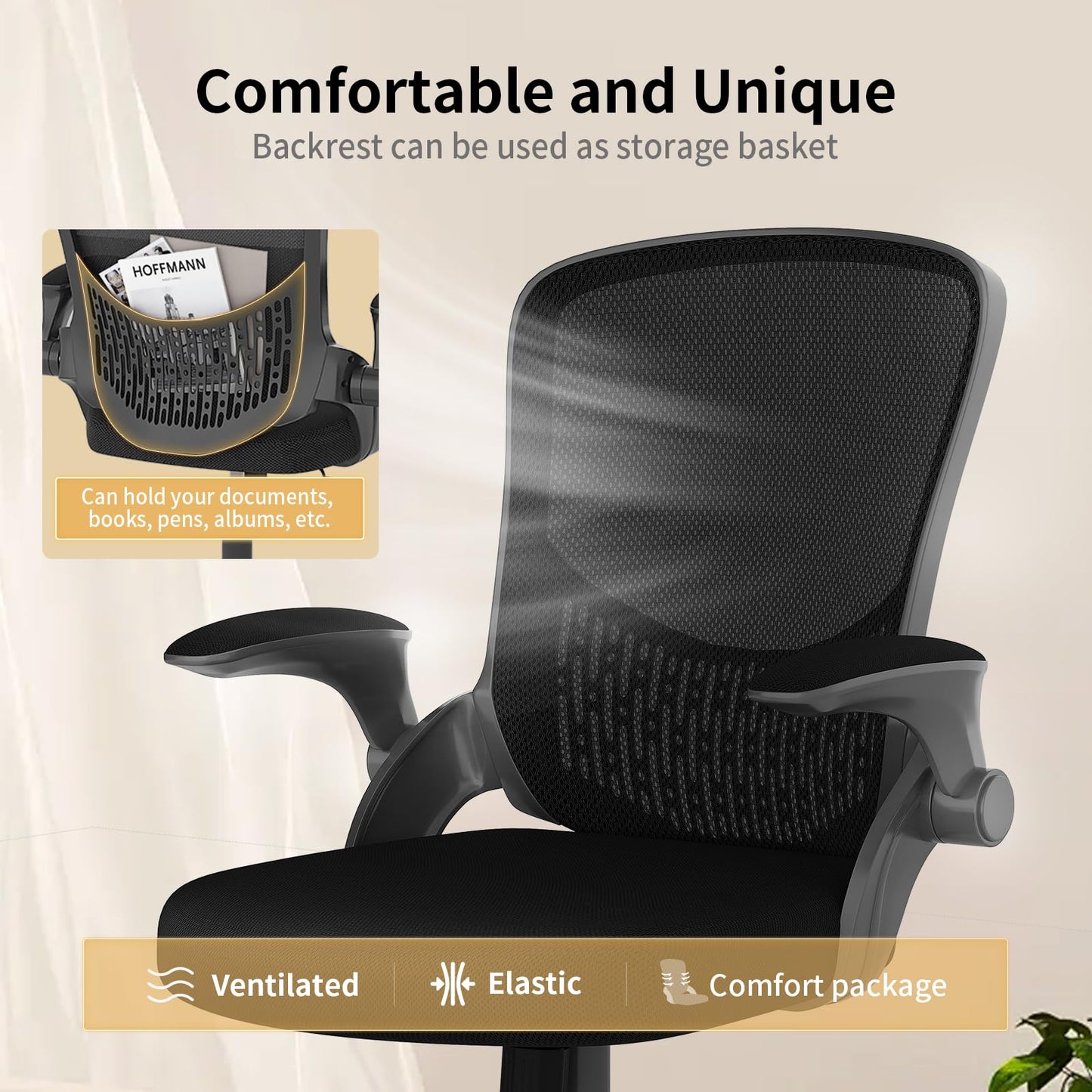 Ergonomic Mesh Office Chair with Lumbar Support