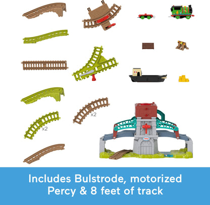 Thomas & Friends Talking Train Set with Percy Engine