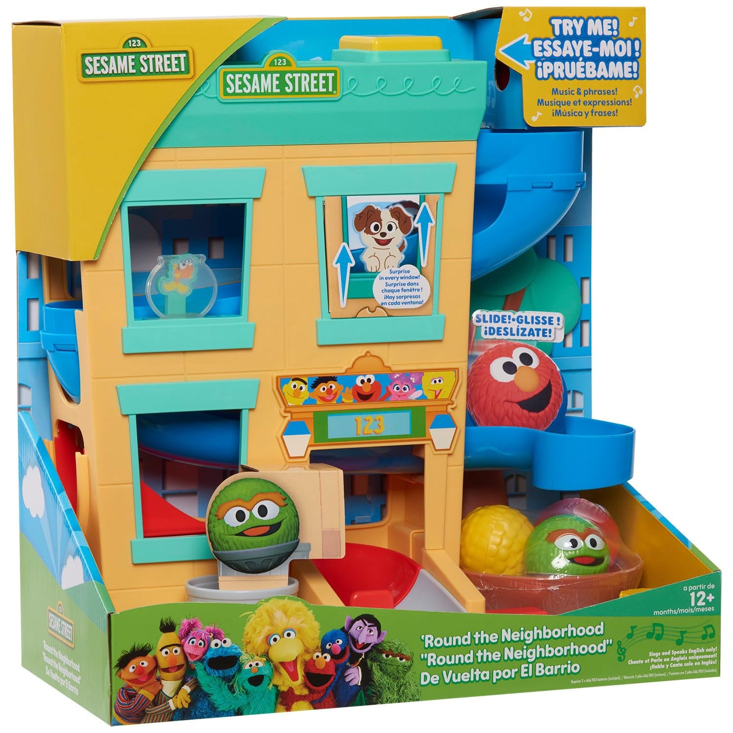 Just Play Sesame Street Ball Drop Playset