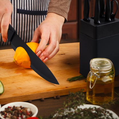 7-Piece Kitchen Knife Set with Block