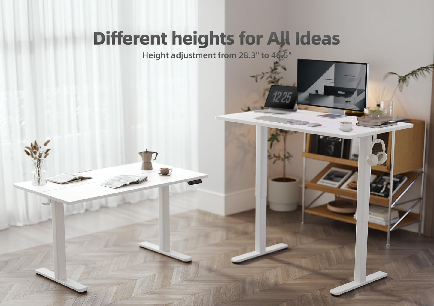 Electric Adjustable Standing Desk by YDN