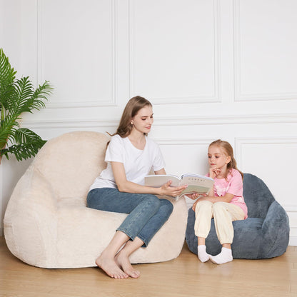 Giant Fluffy Bean Bag Chair for Kids