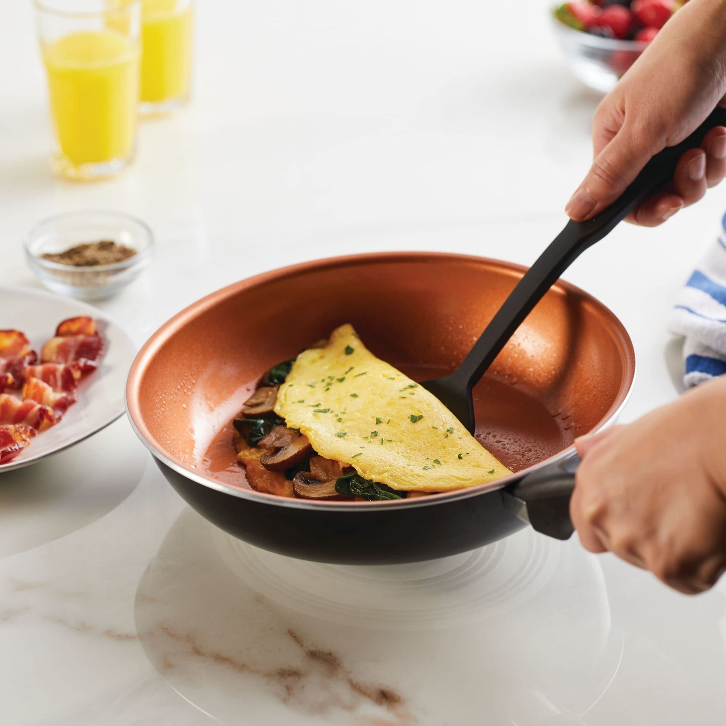 Farberware 10-Inch Nonstick Frying Pan, Black