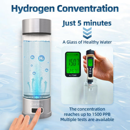 Portable Hydrogen Water Generator for Health