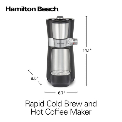 Hamilton Beach Cold Brew & Coffee Maker 16 oz.