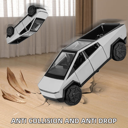 Diecast Cyber Truck Toy with Lights and Sounds
