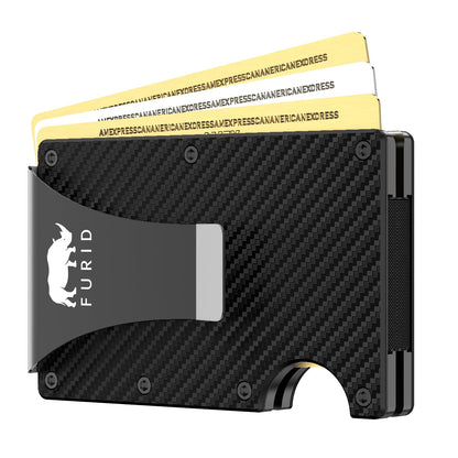 Small Wallet Women Card Holder: Thin Slim Wallet for Women - Minimalist Credit Card Wallet - RFID Metal Wallet