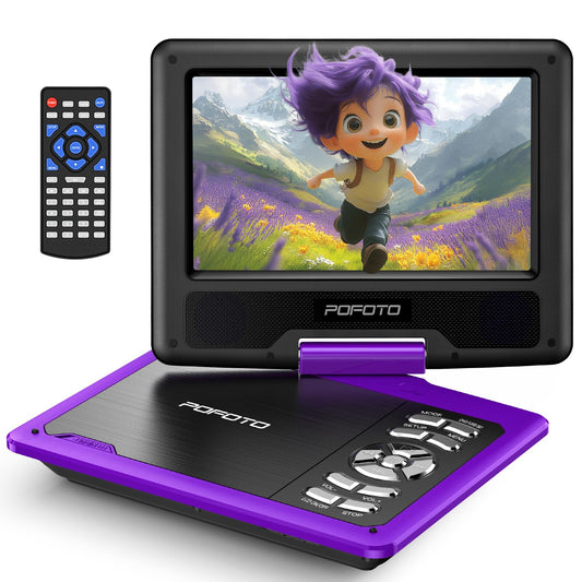 Portable DVD Player for Kids with Swivel Screen