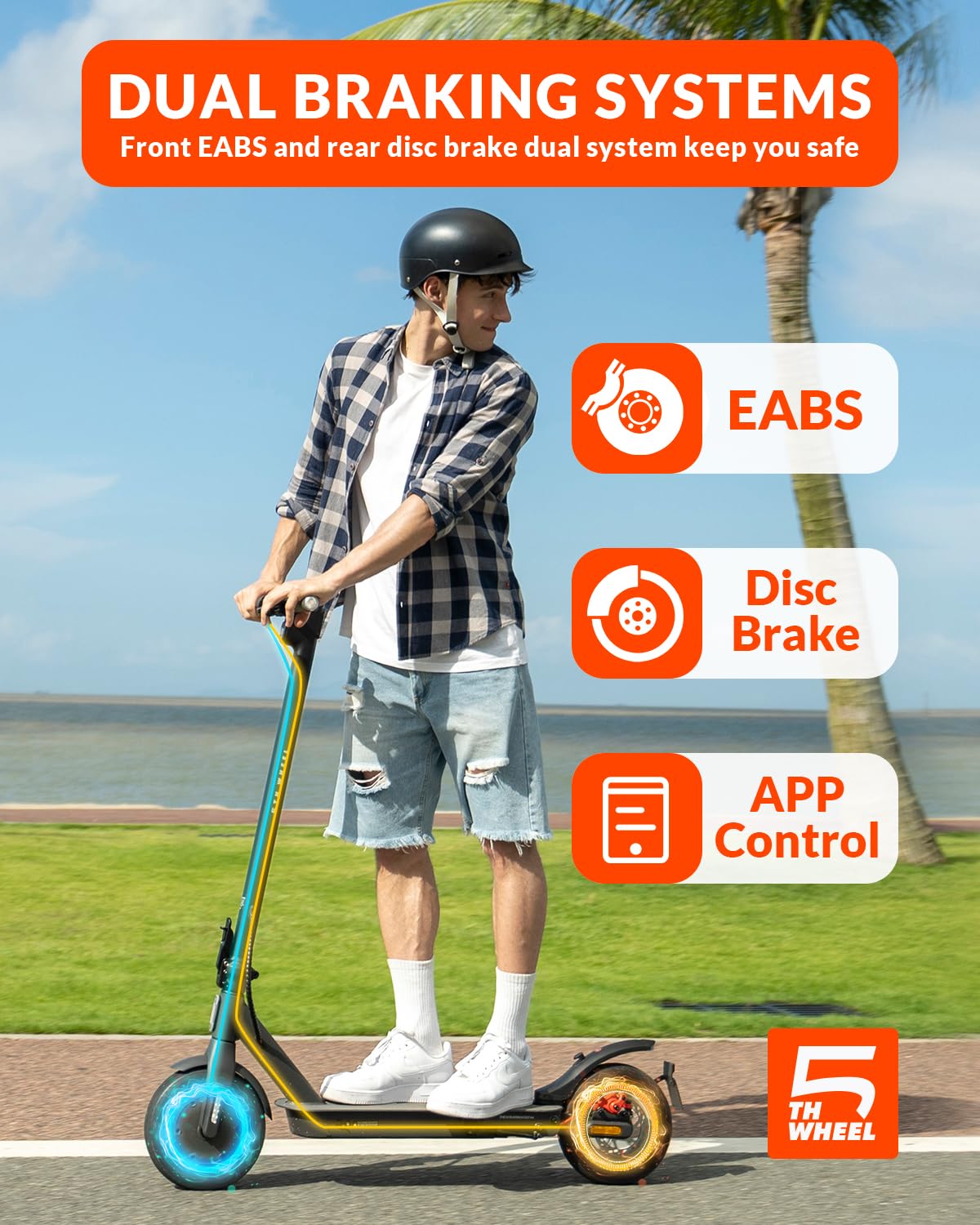 5TH WHEEL Electric Scooter with 350W Motor