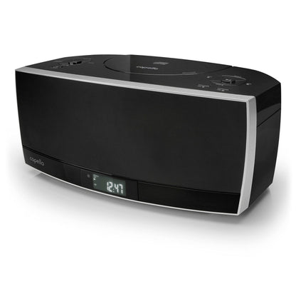 Capello Play it All Bluetooth Wireless Home Stereo Speaker CD/FM Black CI302