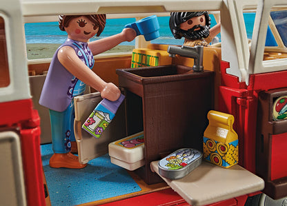 Playmobil Volkswagen T1 Camping Bus Set