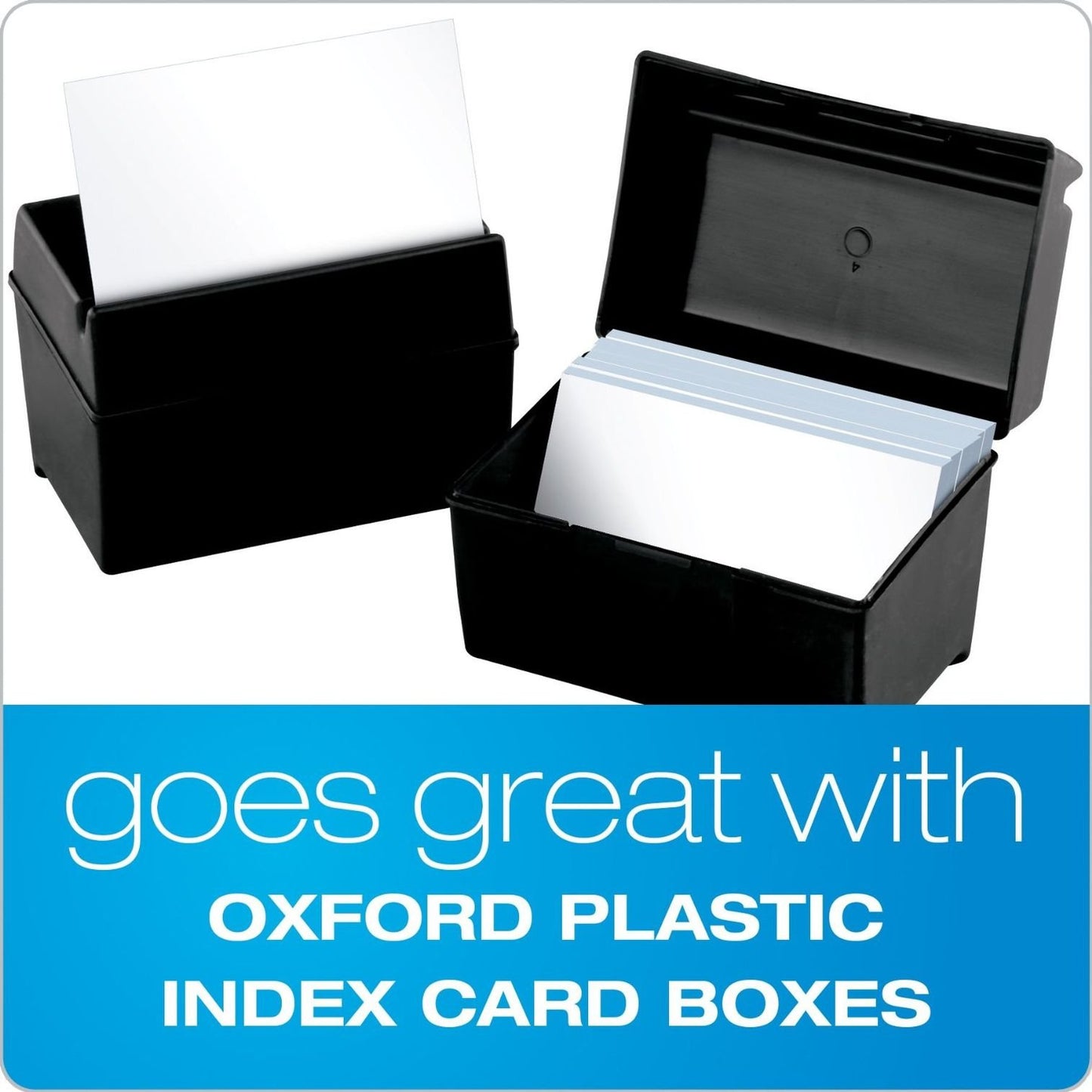 Oxford Ruled 4" x 6" Index Cards, 1000 Pack
