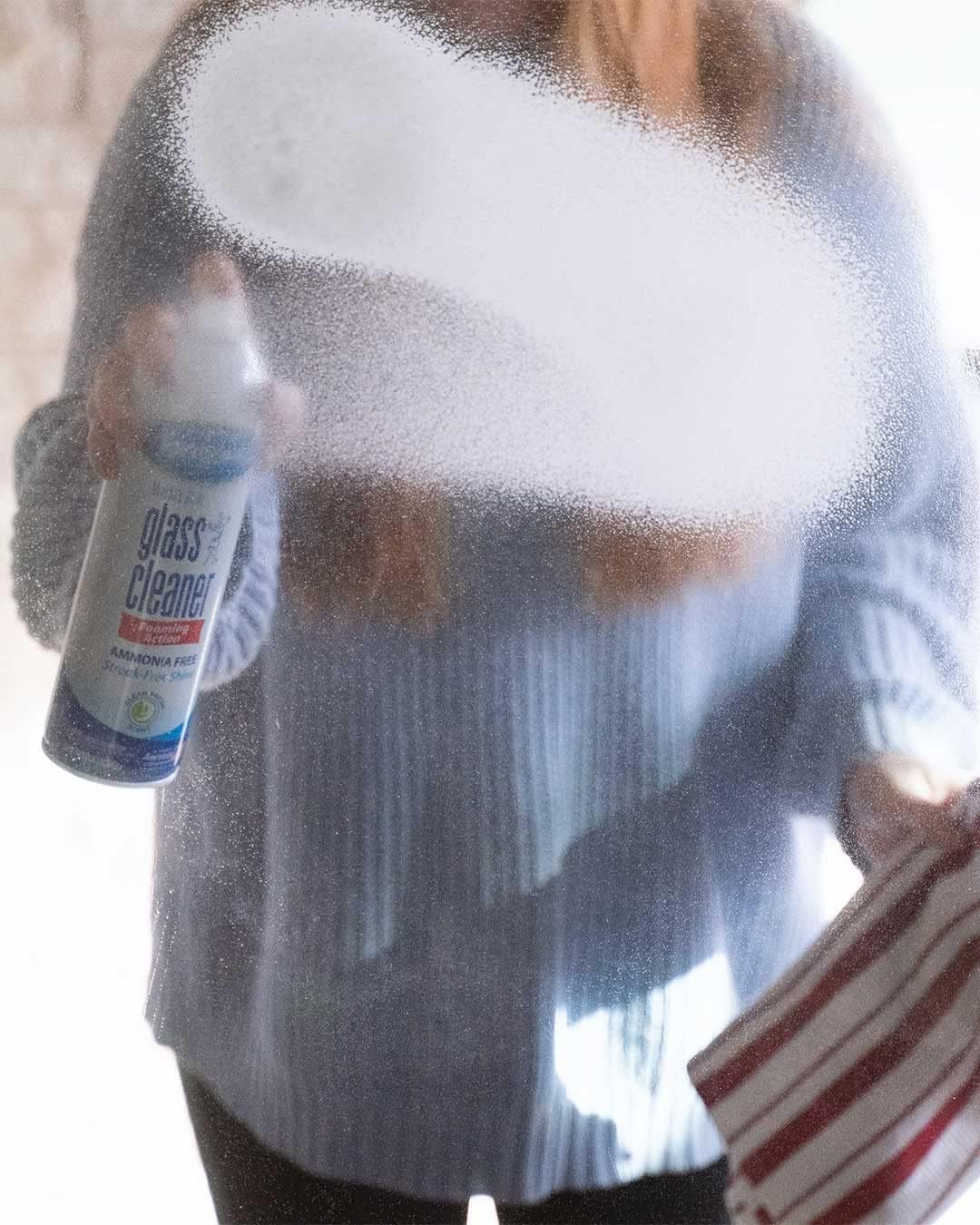 Sprayway Glass Cleaner Foaming Spray 19 oz, 6 Pack