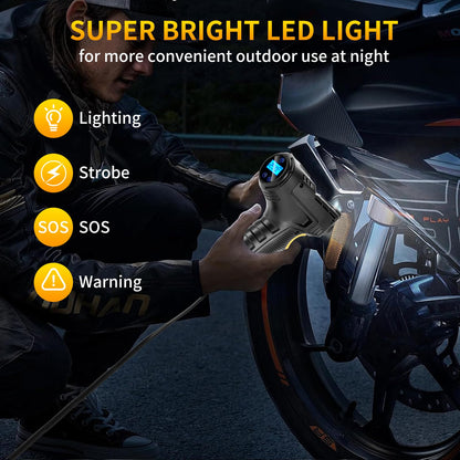 150PSI Portable Air Compressor for Cars