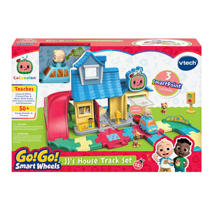 VTech CoComelon Go! Go! Smart Wheels JJ's House Track Set Small