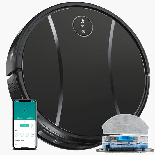 Robot Vacuum and Mop Combo with Smart Control