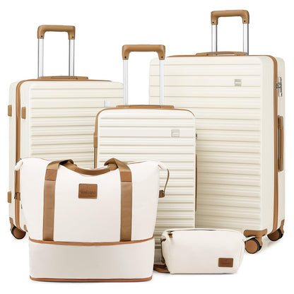 imiono Luxury Hardside Suitcase Set With Spinner Wheels