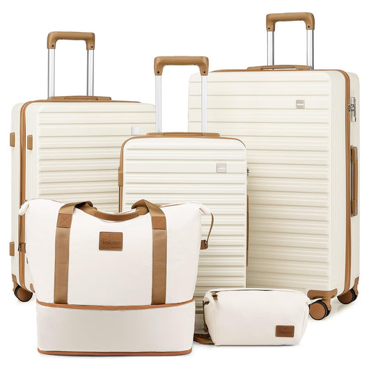 imiono Luxury Hardside Suitcase Set With Spinner Wheels
