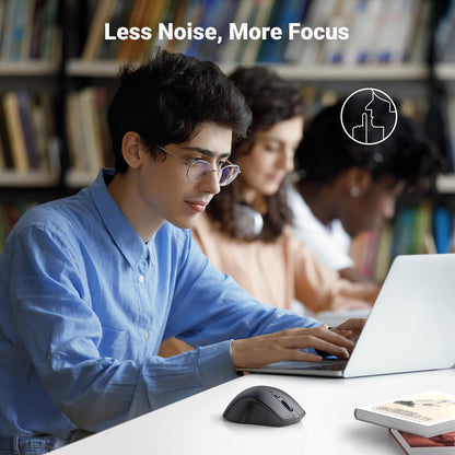 UGREEN Ergonomic Bluetooth Wireless Mouse with USB