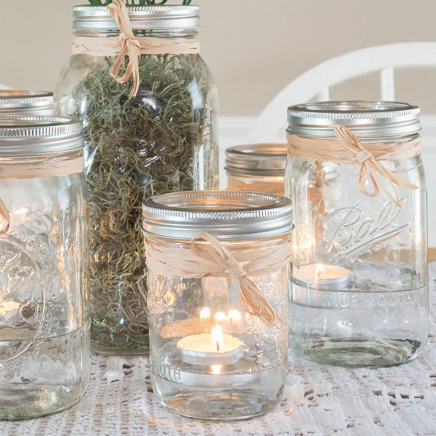 300 Pack Stonebriar Unscented Tea Light Candles