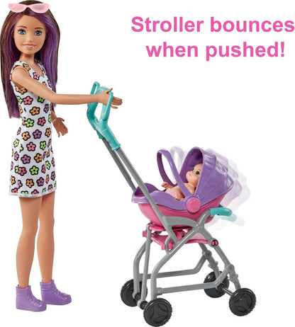 Barbie Skipper Babysitters Playset with Doll & Accessories