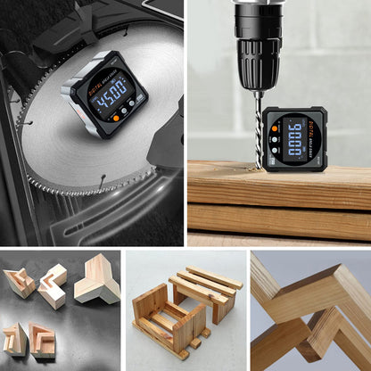 Digital Angle Finder with Laser and Magnet
