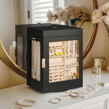 Rotating Jewelry Organizer for Women by TidyStash