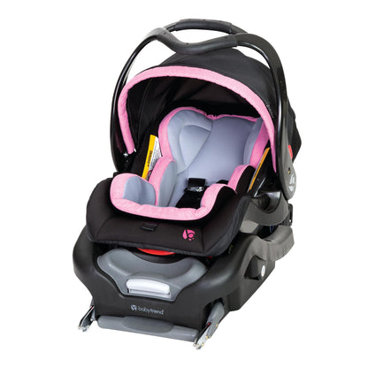 Baby Trend Secure Snap Gear 35 Infant Car Seat, Pink Sorbet